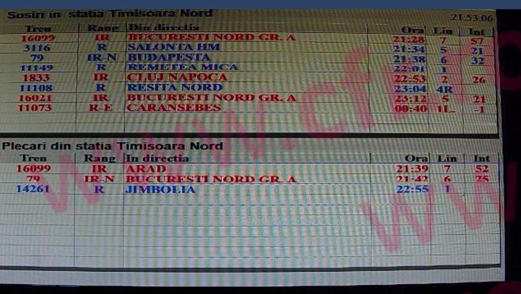 Sleeper Train to&nbsp;Bucureşti