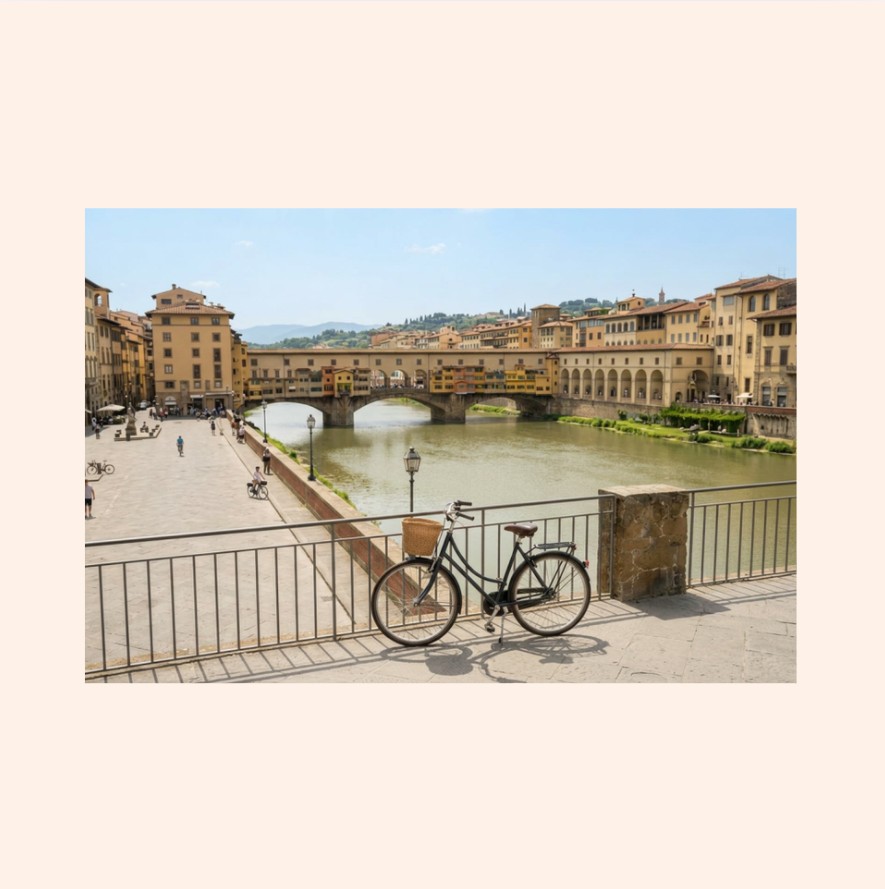 A Woman on a&nbsp;Bicycle